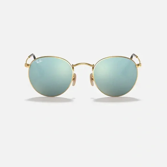 Ray-Ban Round Mirrored Sunglasses - Picture 2 of 5